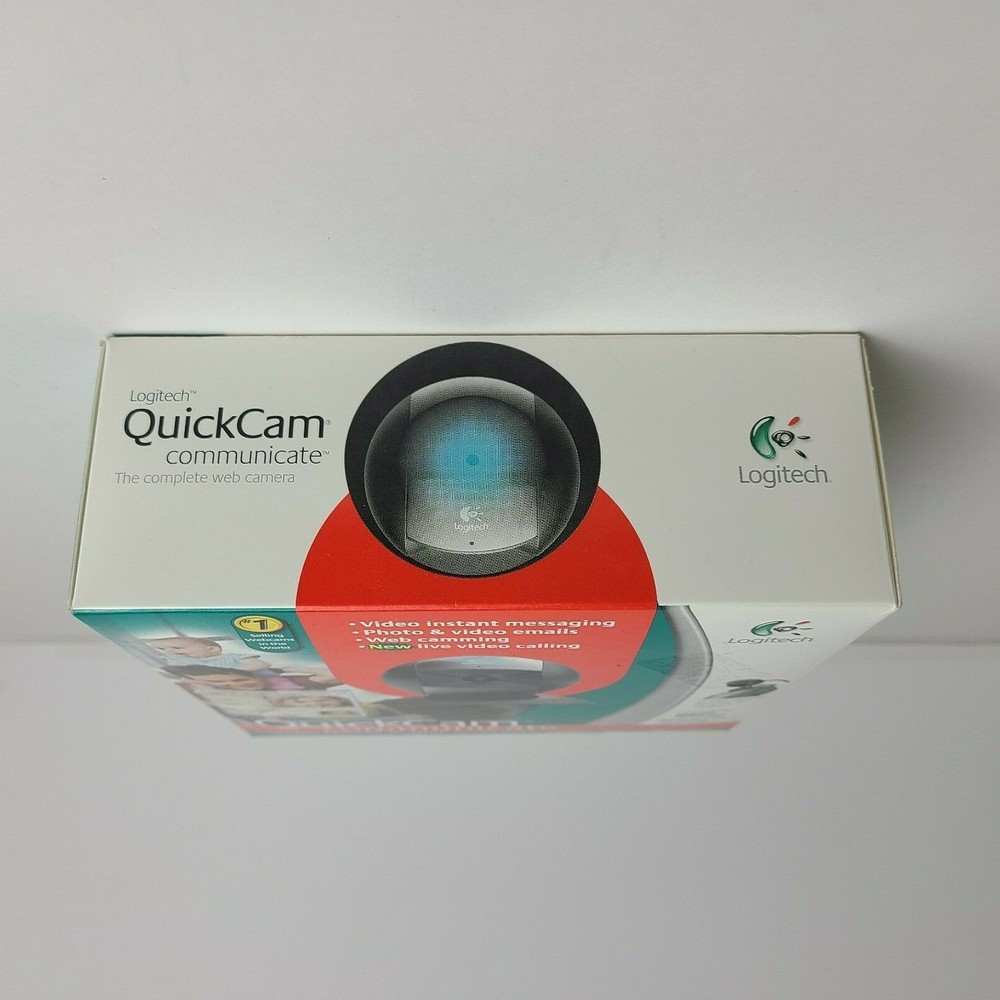 Logitech Quick Cam Communicate USB 2.0 #961465-0403 Web Cam Built In Microphone