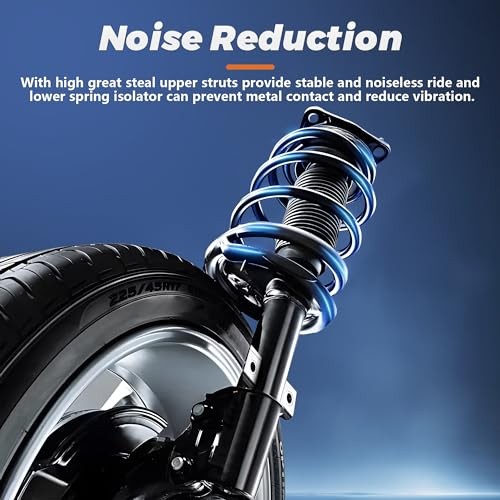 Front Complete Struts shocks Absorbers Assembly w/Coil Spring 2x Front Struts