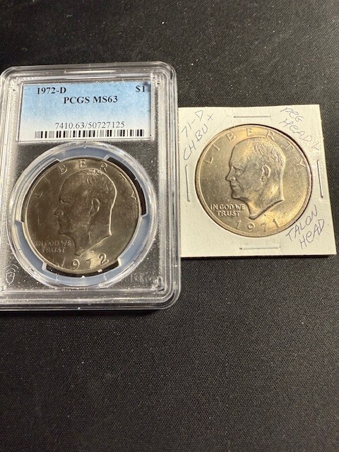 RARE PAIR IKE $ " PEGHEAD'S "