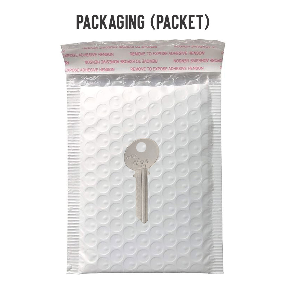 998R Key Blank – Nickel