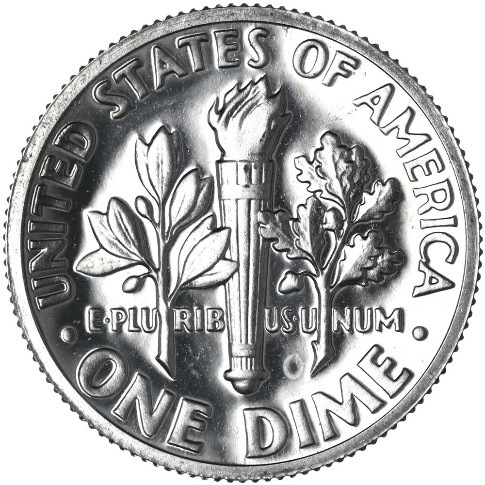 1971 S Roosevelt Dime Gem Proof CN-Clad