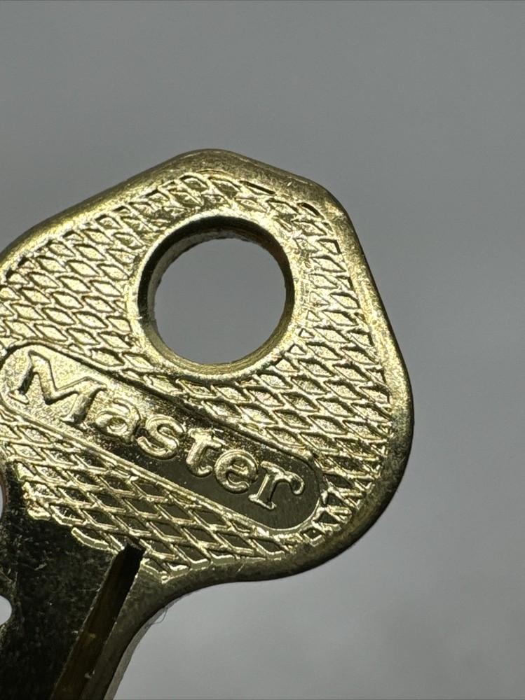 Master 120K Original Key Uncut Blank - NOS