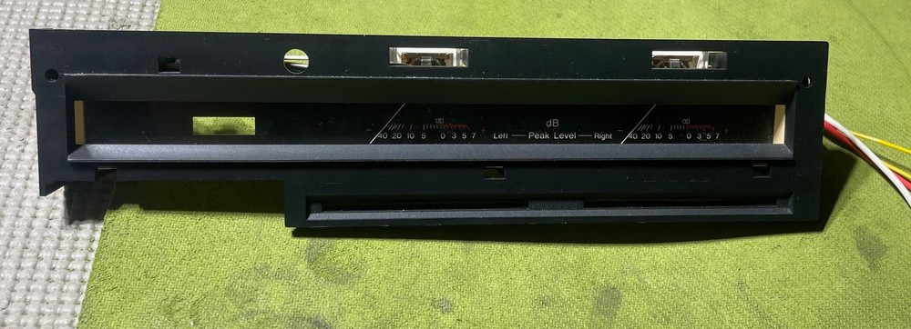 Nakamichi 480 Cassette Deck Part VU Meter Assembly