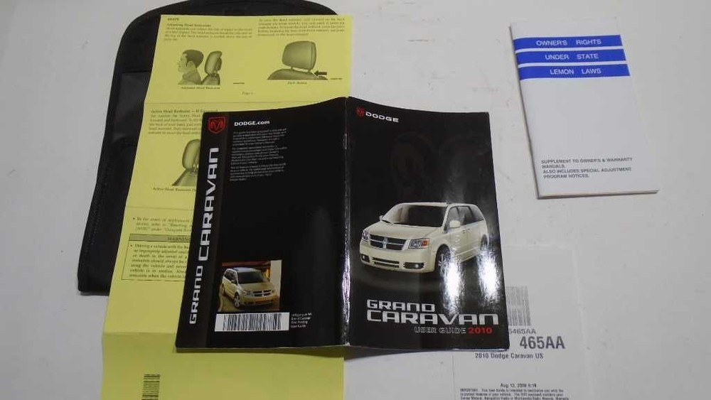 2010 CARAVAN USERS GUIDE 573072