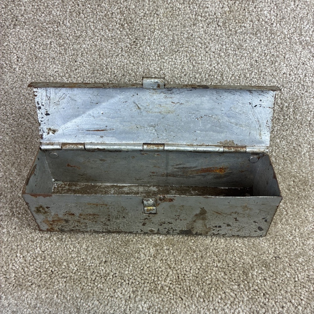 Vintage Heavy Duty Small Tool Box Tractor Mounted ?