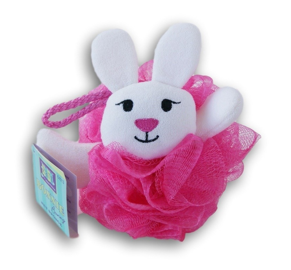 Razzables Bonnie Bunny Shower Bath Pouf