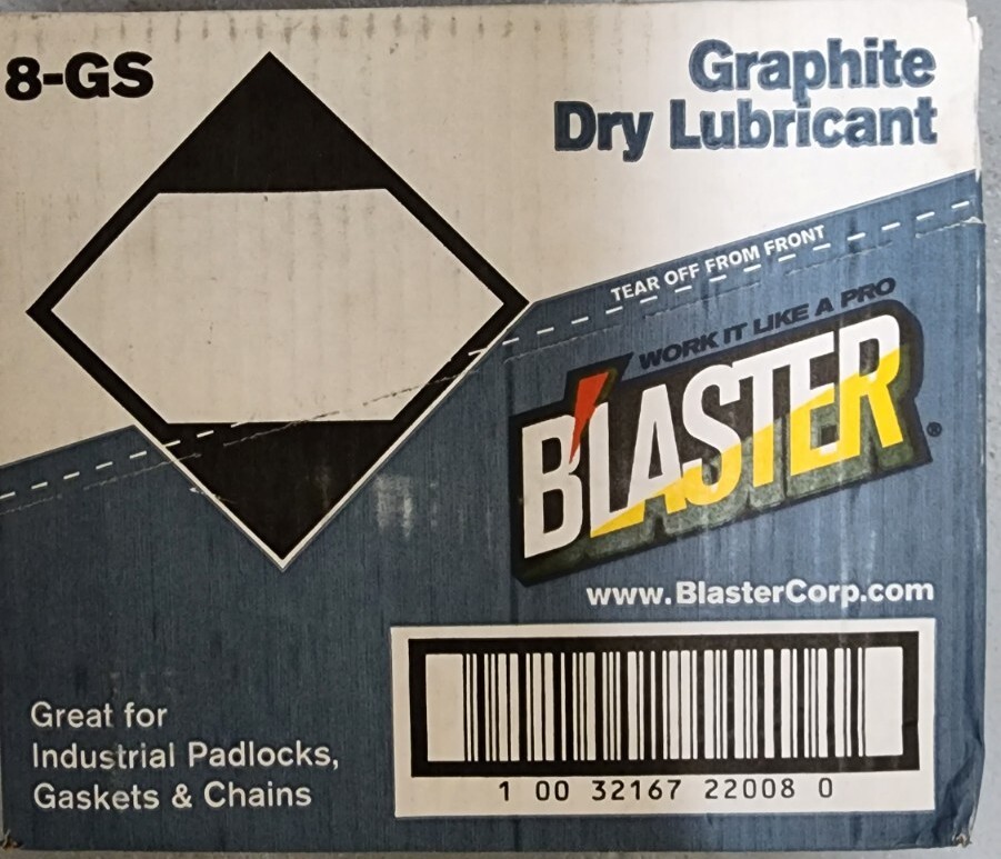 Blaster Graphite Spray 5.5oz 12pk