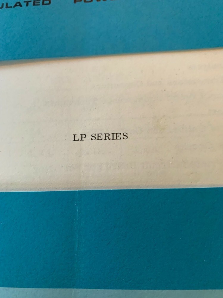 Lambda Regulated Power Supplies LP Series Instruction Manual IM-LP400