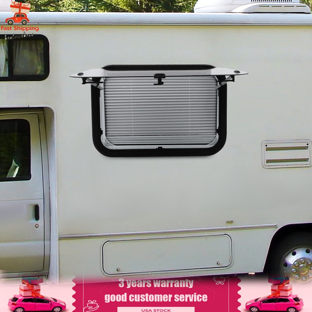 RV Push Out Window Exit Window Trailers Vans Trucks Rectangular Venting Window