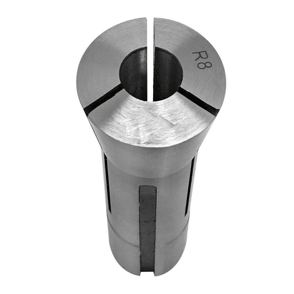 5/16" R8 Round Collet High Precision Drawbar Thread 7/16"- 20