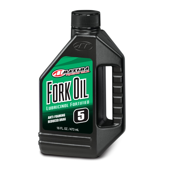 MAXIMA 5WT Mineral Based Front Suspension Fork Lubricant Oil 16oz
