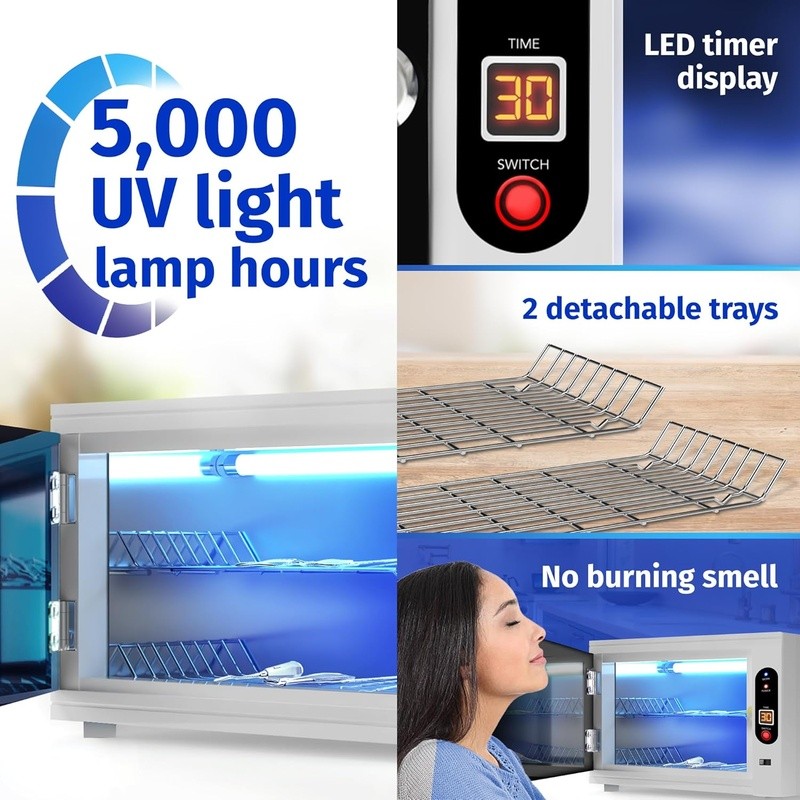 99% UV Sterilizer Box Multi-Purpose Easy Use LED Timer Sterilization Tool
