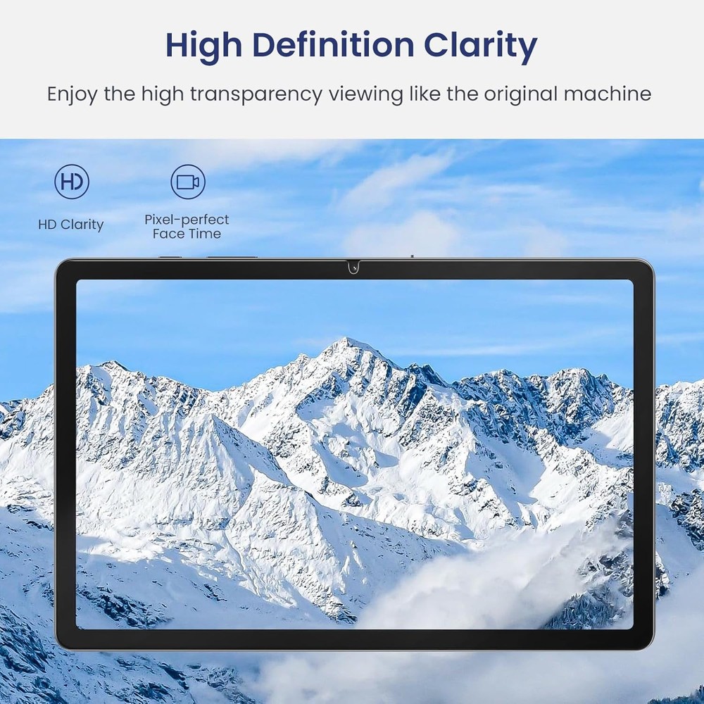 Samsung Galaxy Tab A11 Plus 11 Inch Screen Protector 2 Pack, 9H Hardness