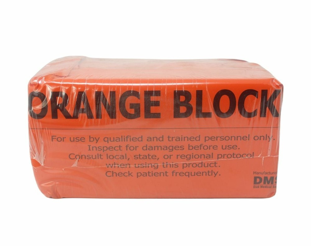 DMS Orange Blocks 9" X 3" X 5" - 2CT