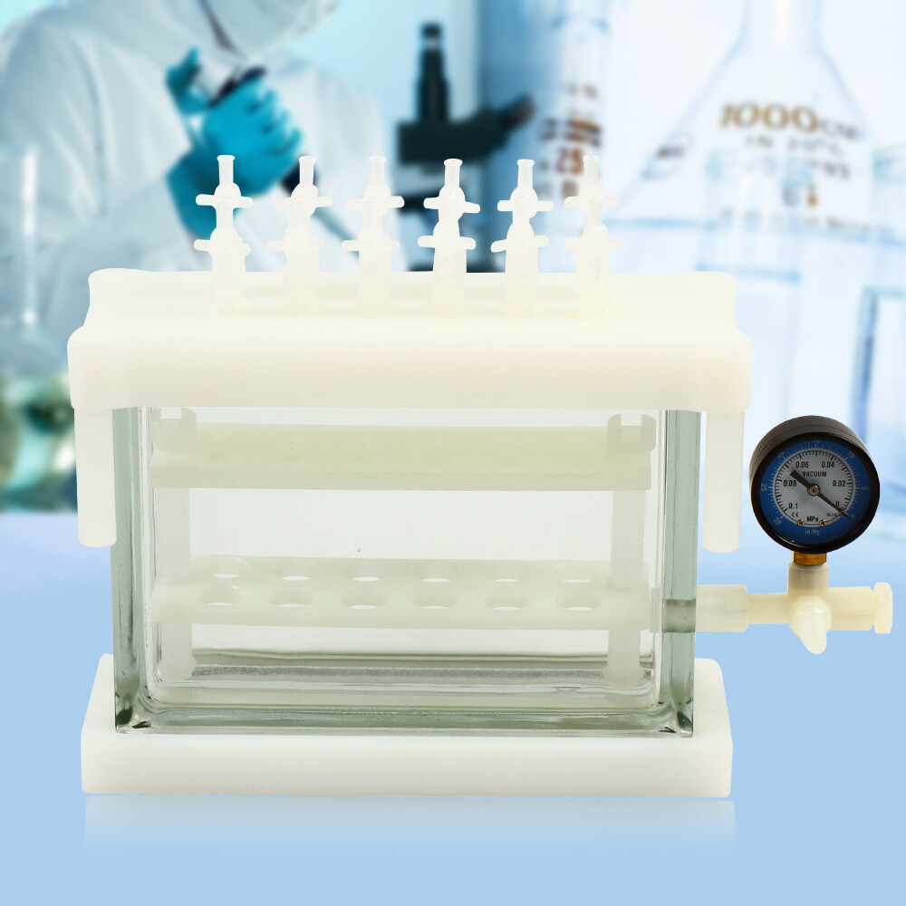 12 Position Lab Solid Liquid Phase Extraction SPE Manifold Vacuum Extracting Set