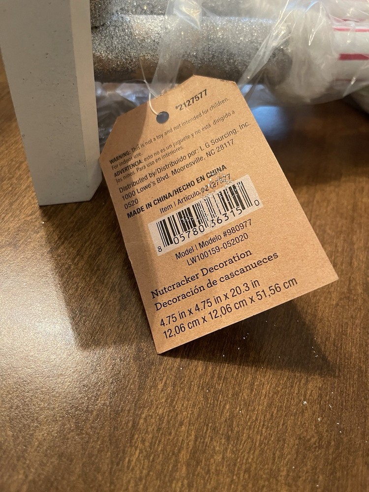Allen & Roth NEW nutcracker decoration