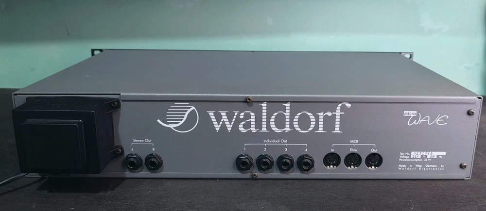 Waldorf Microwave 1 Rev. A OS 2.0 Shadow Black