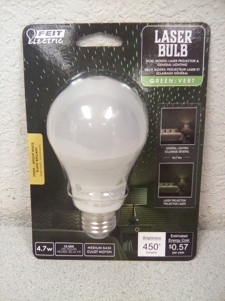 Feit Electric Green Laser Bulb 4.7W BPA19