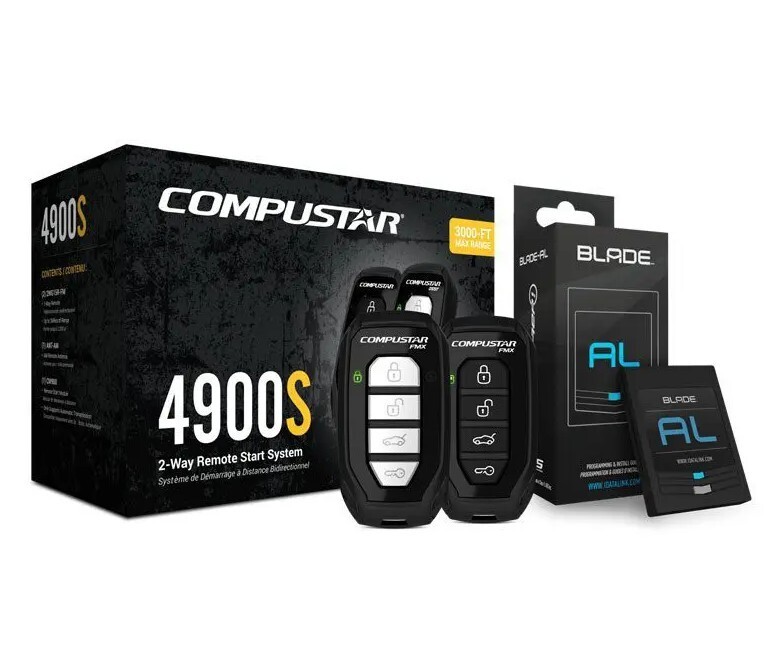 Compustar CS4900-S 4-Button 2-Way 3000' Remote Start System + X1LTE + BLADEAL