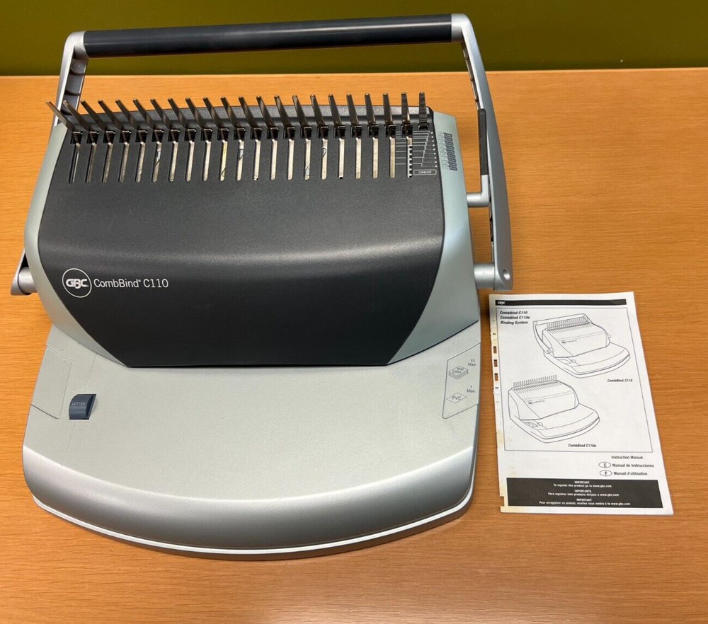 GBC ComBind C110 Binder Punch Comb Machine