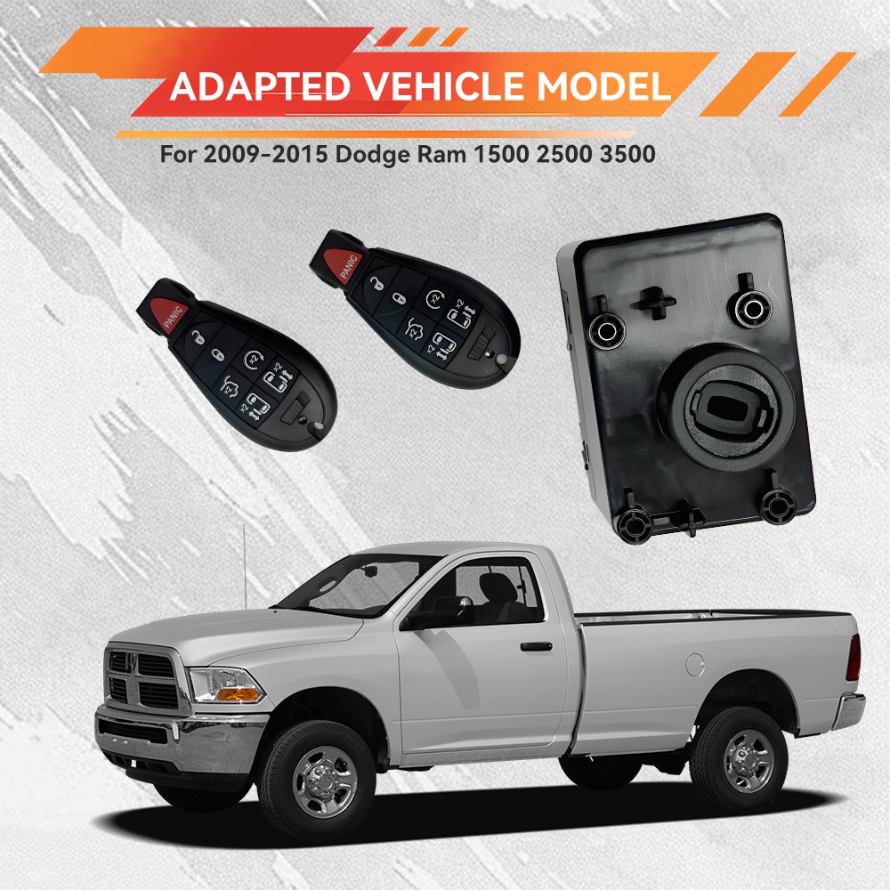 FOR 2009-2012 DODGE RAM 1500 WIN MODULE WIRELESS IGNITION NODE PROGRAMMED W/KEYS