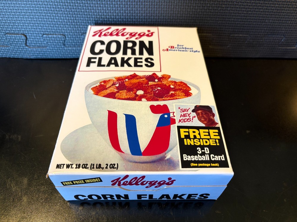 1971 Kellogg's Corn Flakes - Empty custom design display box
