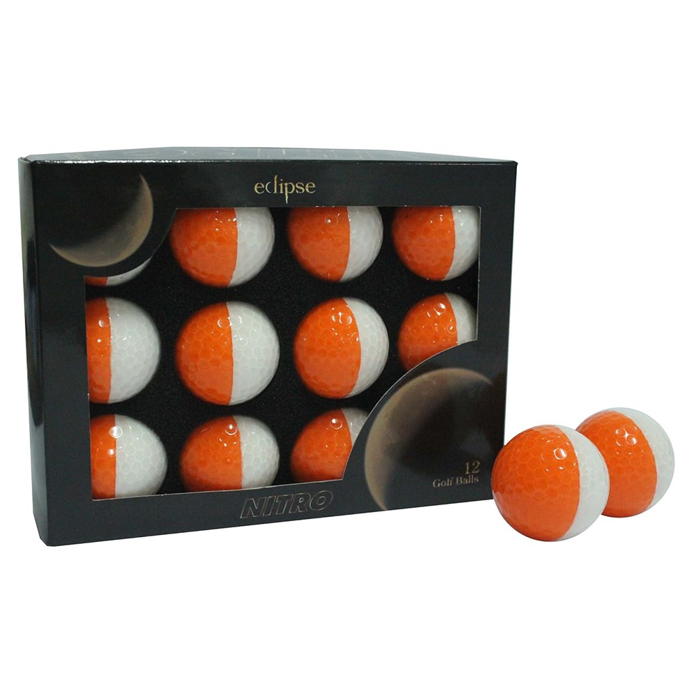NEW Nitro Eclipse Golf Balls - Choose Quantity & Color!