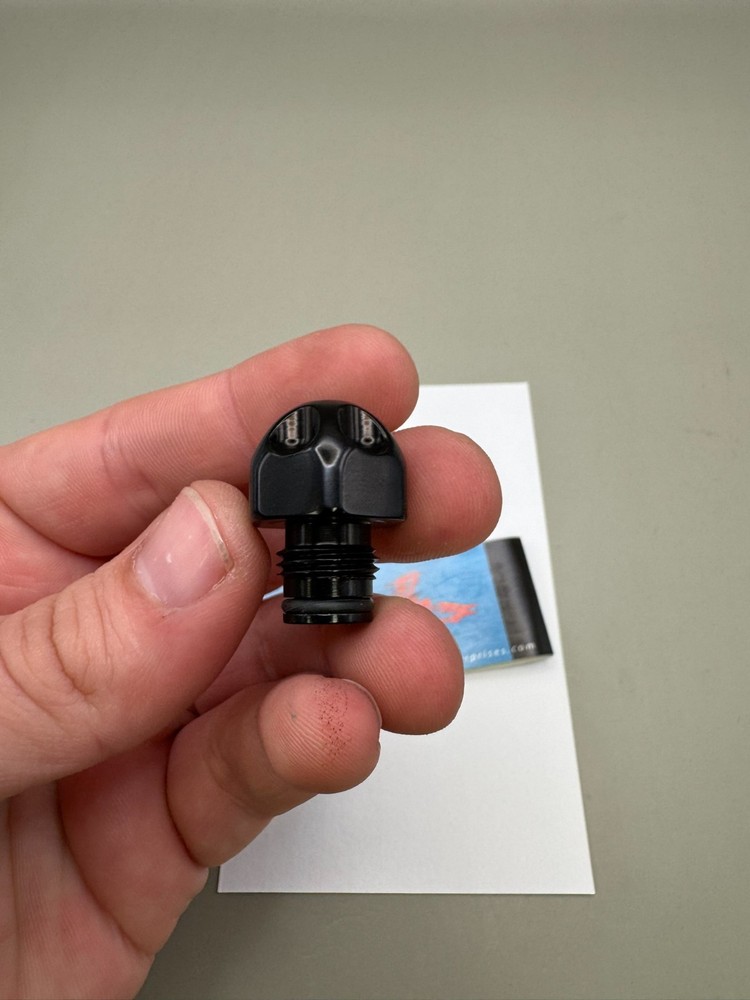 System X Intimidator Ram Cap-Gloss Black