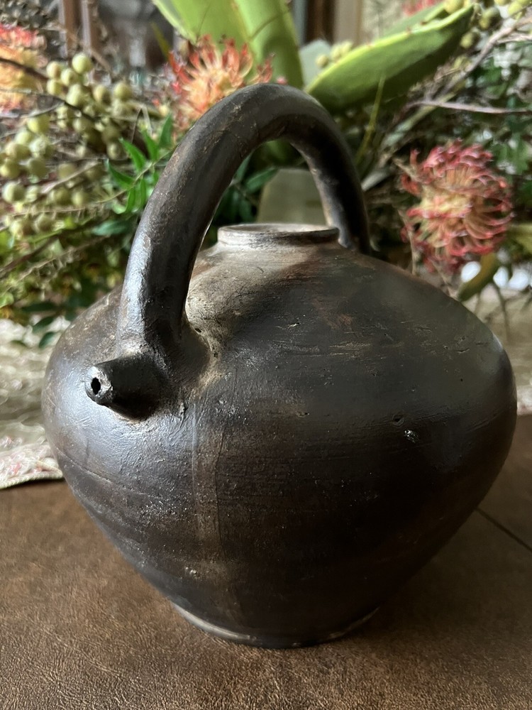 Glazed Earthenware Pottery Jug. Provenance Unknown.
