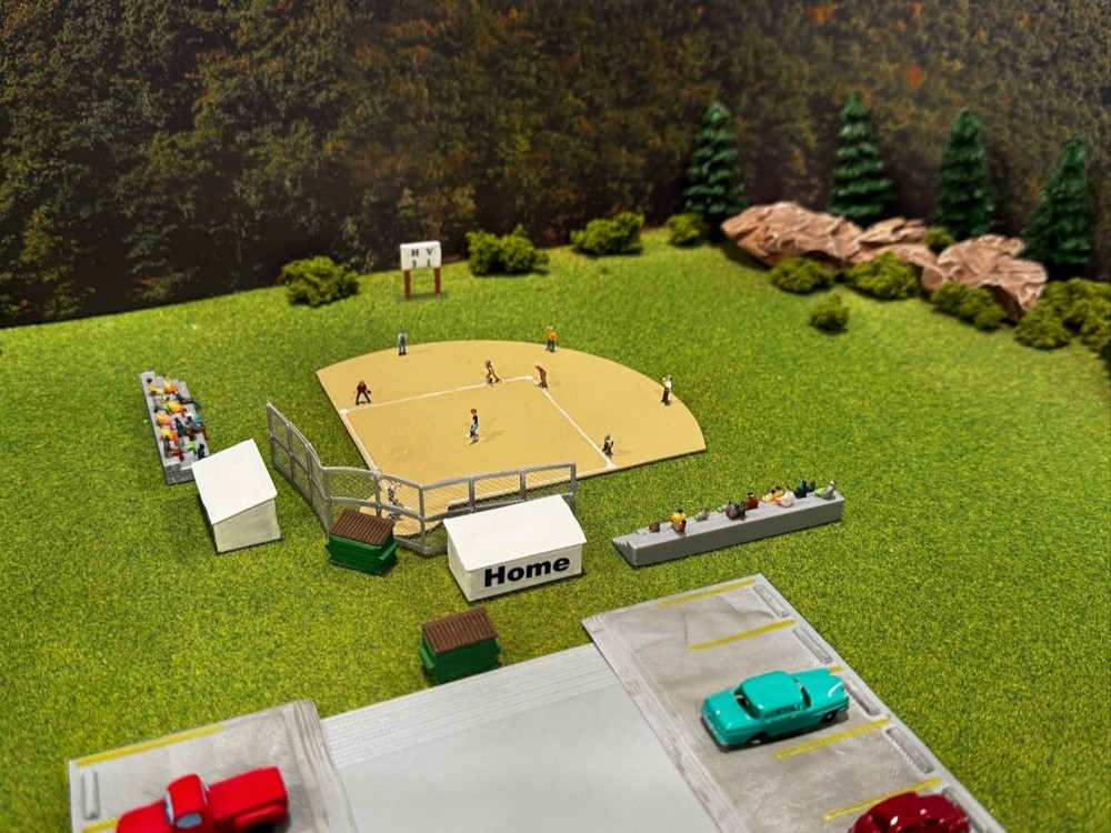 N Scale Baseball Kit