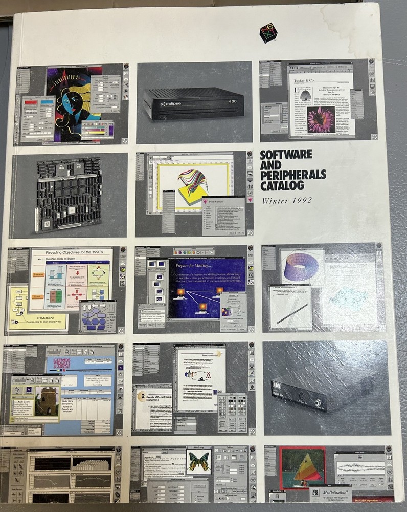 Next Software and Peripherals Catalog 1992 250 pages
