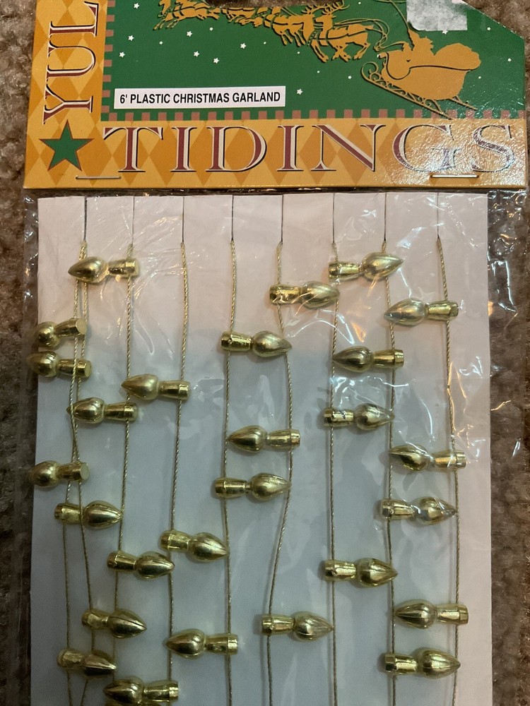 Gold 6’ Mini Garland