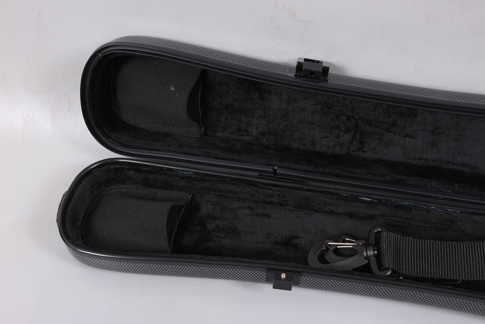 Advanced Black double bass Bow Case/Box Carbon Composite Light hold 2pcs bows