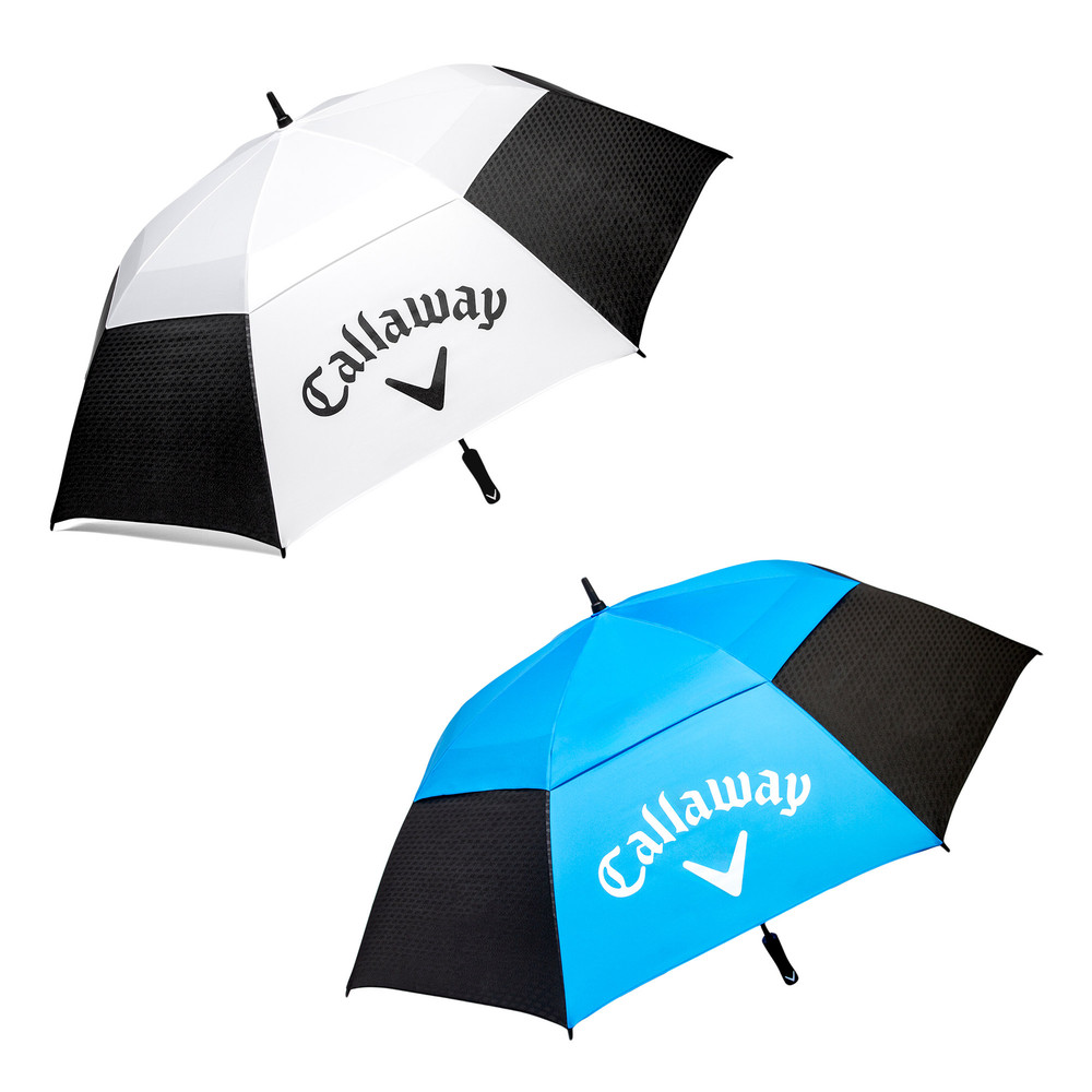 Callaway 62” Automatic Open Vented Golf Umbrella, 2-pack, NEW