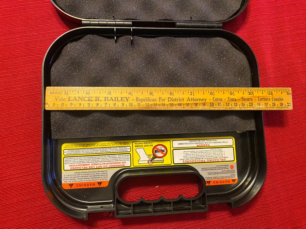 Glock G19 Gen 5 Carrying Case Box Padded
