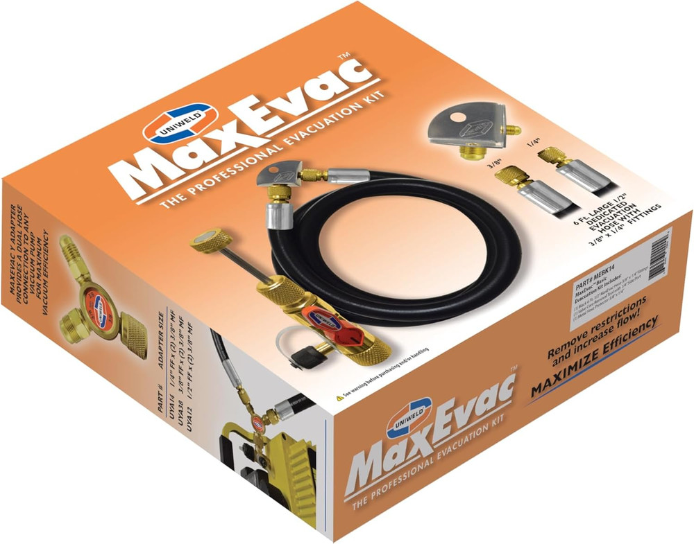 MEBK14 Maxevac™ Basic 1/2" Hose Evacuation Kit with Core Removal Tool
