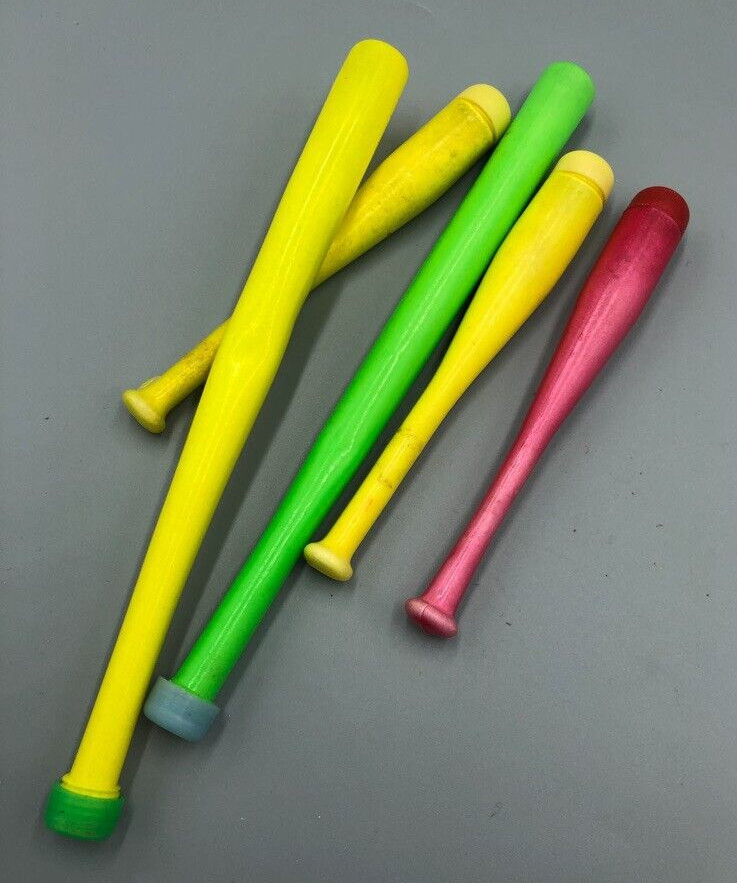 Vintage  Full CANDY POWDER Container BASEBALL BATS