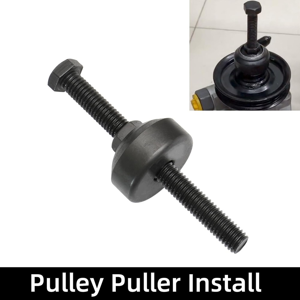Power Steering Pump Pulley Puller Remove Install Tool Compatible with Ford GM
