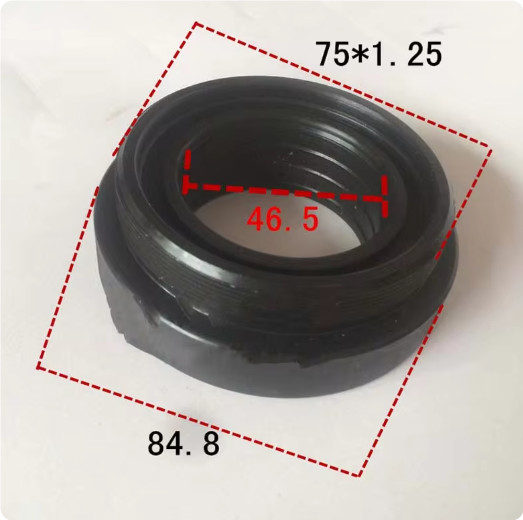 Milling Machine Barrel Front End Cover Nut R8 Spindle Lock B133