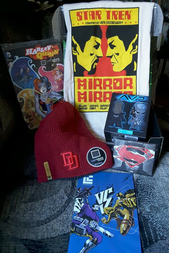 March 2016 Loot Crate Theme: Versus