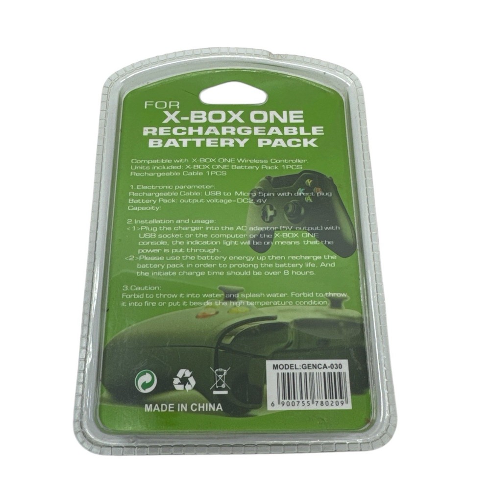 FOR Xbox One S Wireless Controller Rechargeable Battery Pack + USB Cable New