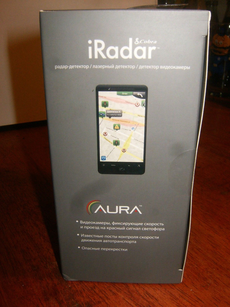 Cobra iRadar Detector iRad 135 RU For Android (Russian Language Model)