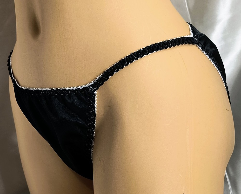 FRENCHIE Satin String Bikini panties *Limited Edition*