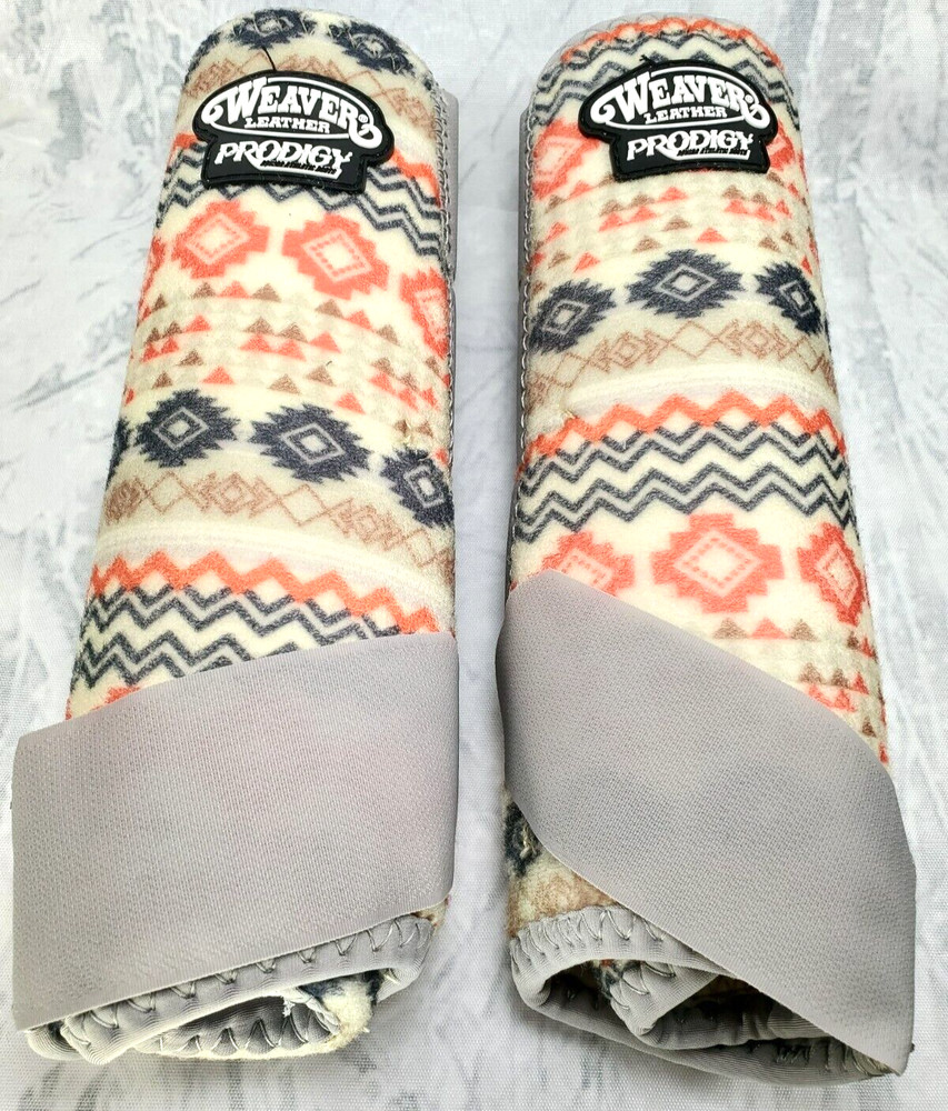 Weaver Leather PRODIGY Front Boots MEDIUM Horse Front Boots, Pair