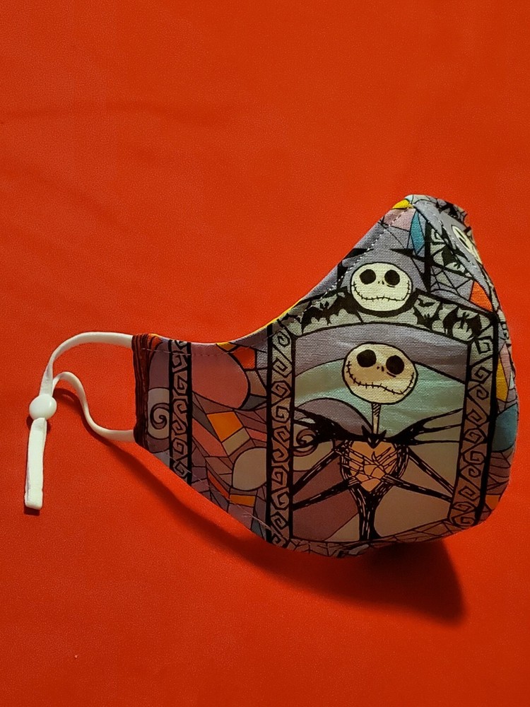 Youth Nightmare Before Christmas Adjustable Face Mask
