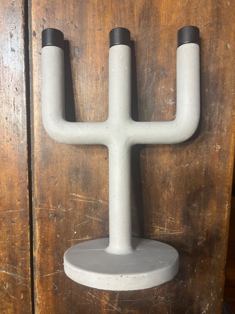 Weight Here Large Candle Holder