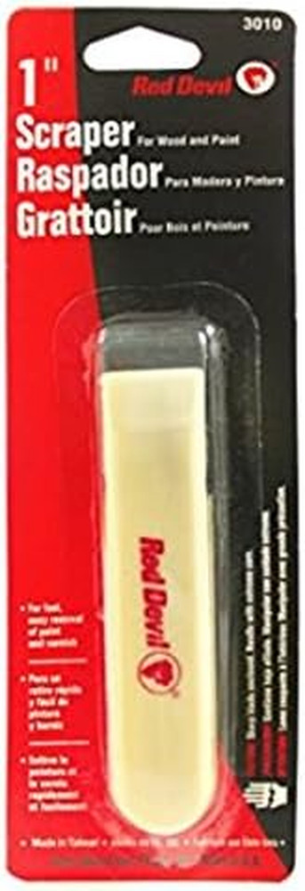 3010 1" Single-Edge Paint Scraper,Beige