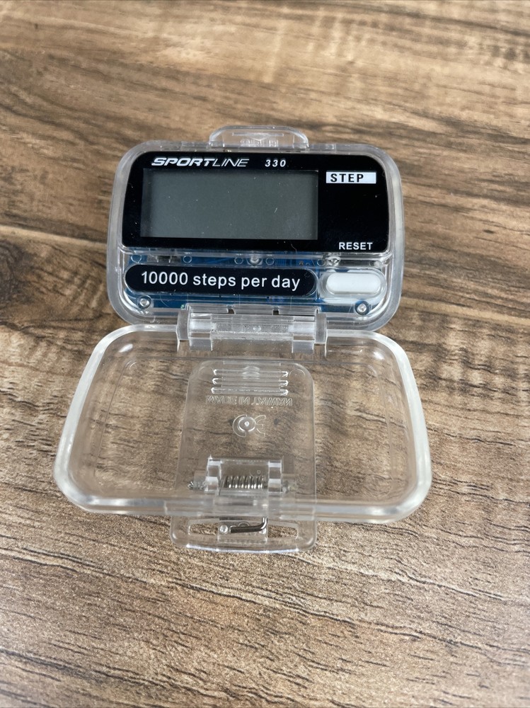 Sportline Model 330 Step Count Pedometer ( Needs New Battery)