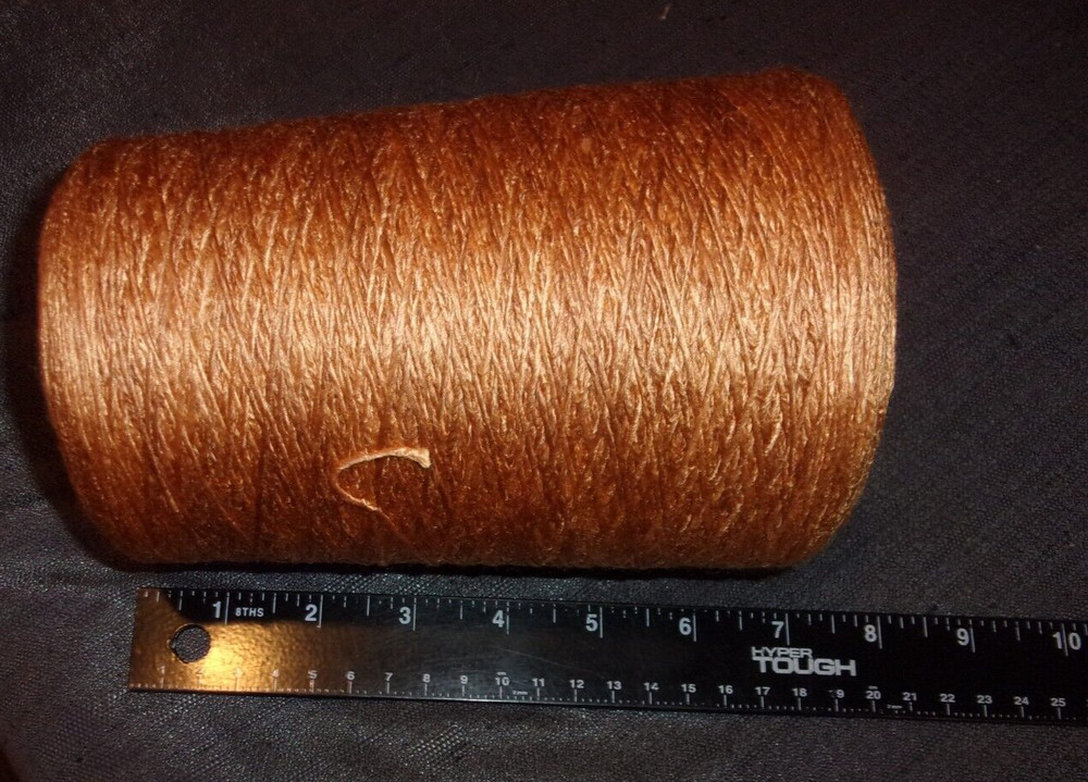 NEW RAYON CONSTRUCTION MASON STRING THREAD LINE BONDED TWINE CARMEL 1500 FEET