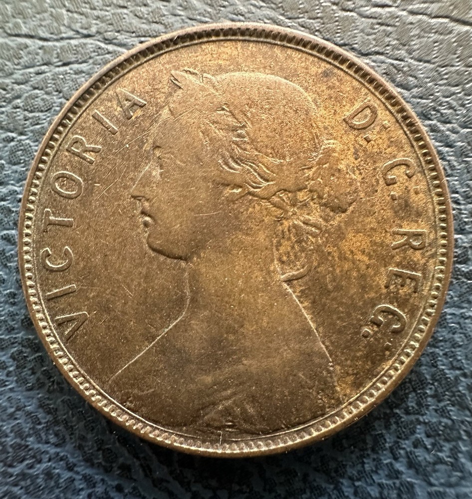 1880 Newfoundland Large One Cent
